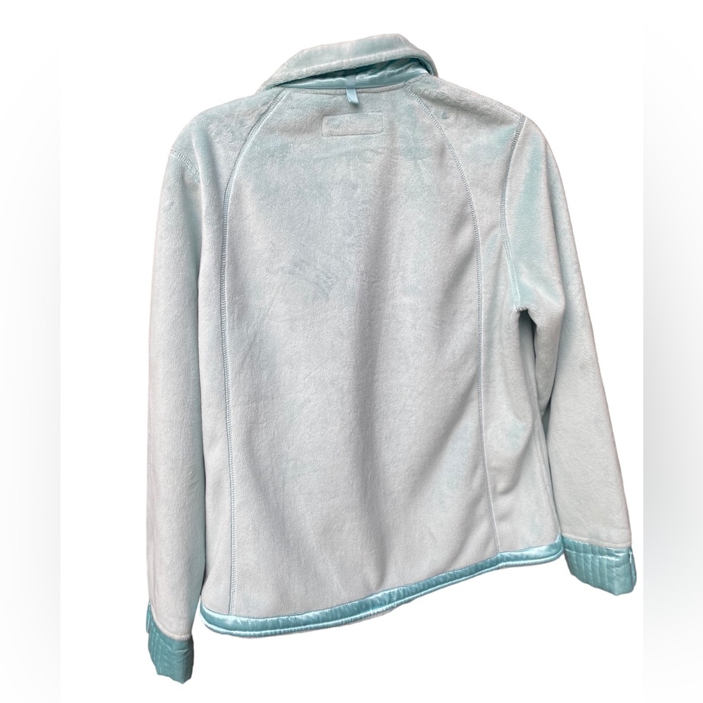 Pendleton Light Blue Soft Zip Up Jacket Women’s M… - image 3